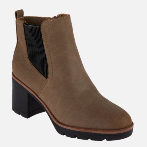 NATURALIZER Madalynn-Gore Lug Sole Booties - Picture 1 of 7